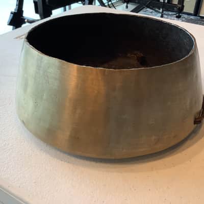 Anonymous Brass Hammered Gong 1960s 9” - #419 image 9