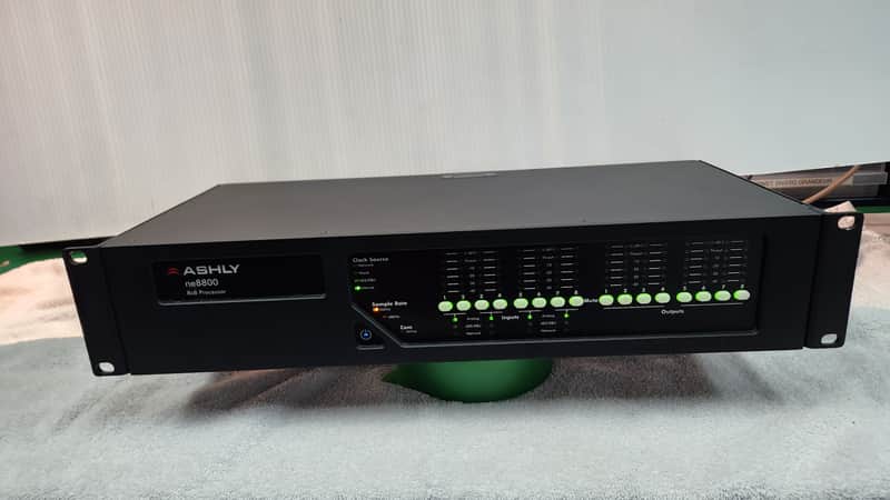 Ashly NE 8800 8x8 Audio Processor Network DSP Processor / Mic Automixer image 1