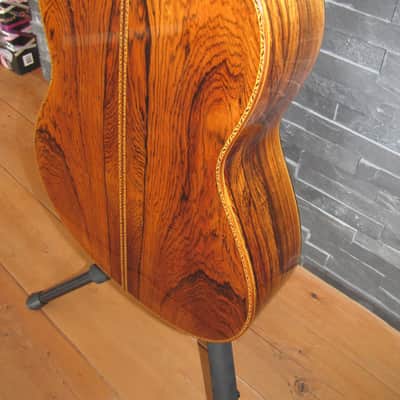 YAMAHA VINTAGE GC20D BRAZILIAN JACARANDA ROSEWOOD 1973 NATURAL image 8