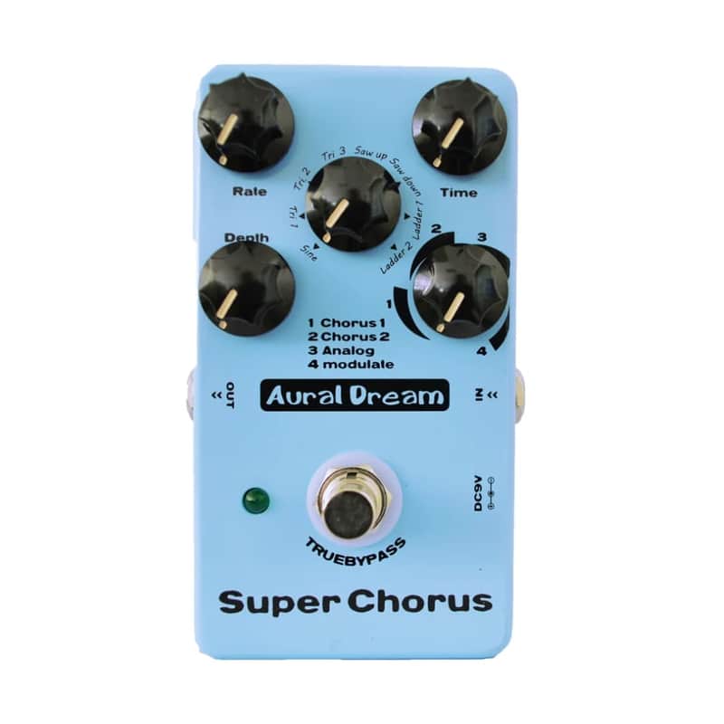 Aural dream Super Chorus Pedal,4 Modes and 8 Modulation Waveforms Reaching 32 Effects Similar to CE/SCF;True Bypass,price include the import duty for US buyer image 1