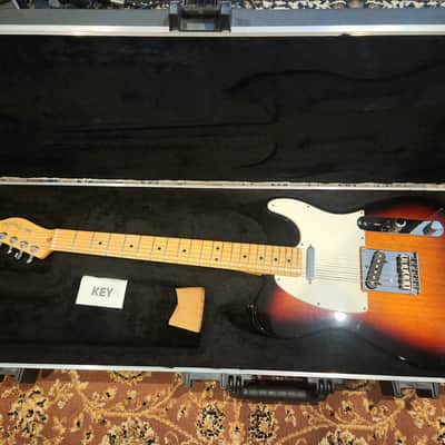 Fender American Standard Telecaster USA (2012) 3-Colour Sunburst + Hard Case image 5