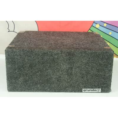 Used Grundorf 4 Space Rack Box, Grey Carpet image 1