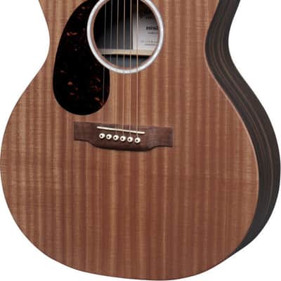 Martin GPC-X2EL X Series Lefty Acoustic-Electric Guitar, Sapele/Macassar w/ Bag image 1