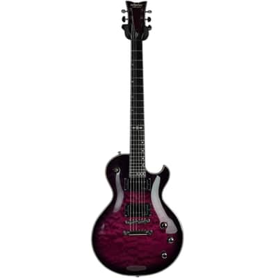 Schecter Diamond Series Hellraiser Hybrid Solo-II 2015 - Black Cherry Burst image 3