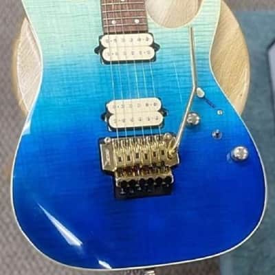 Ibanez RG420HPFM BRG Blue Reef Gradation *****TOP***** (DiMarzio) Floyd Rose 2022 - Blue Reef image 1