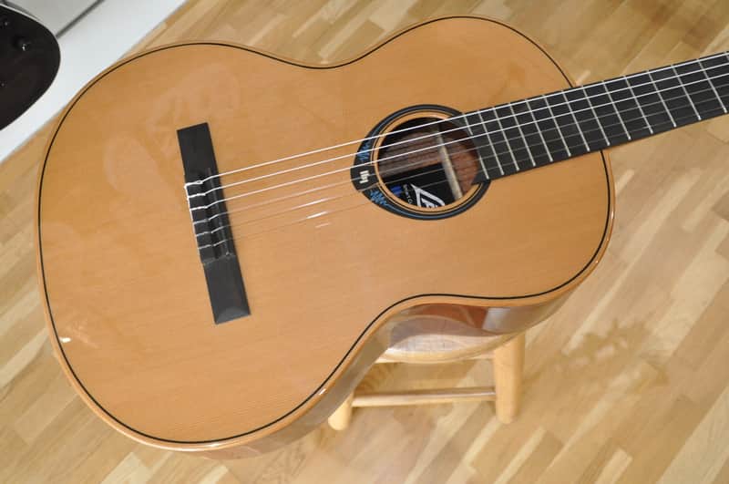 LAG Classical Hyvibe CHV15E / Nylon Smart Guitar / Lâg HyVibe 15 Series by Maurice Dupont image 1
