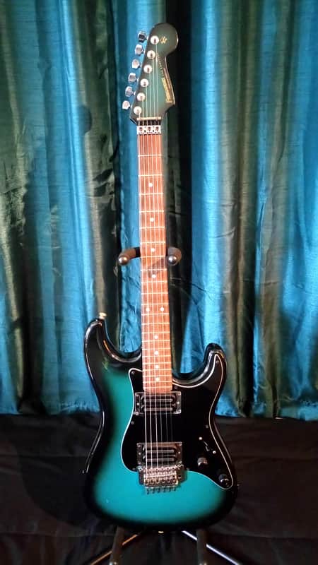 Fernandes FST-75 (The Function) 1983 Teal Blue | Reverb