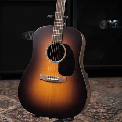 Martin D-X2E Dreadnought Acoustic/Electric Guitar - Ziricote Burst with Gig Bag image 13