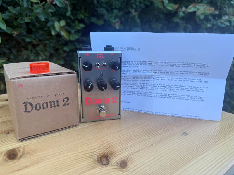 3Leaf Audio You're Doom 2 - Red Rocket Edition 2024 - Raw Steel image 1
