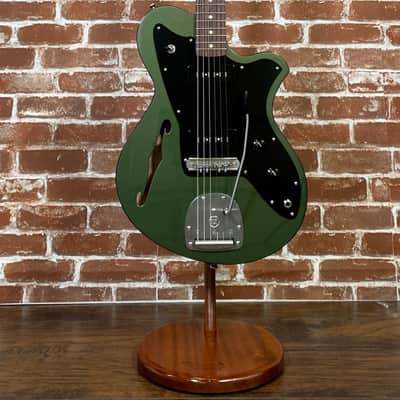 Fry Guitars Electric Single-Cut Semi Hollow 2020 Juniper Green, "Entry-Pricing" (Authorized Dealer) image 1