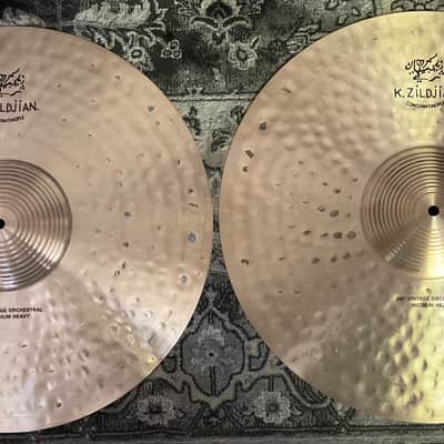 Zildjian K Constantinople 20” Vintage Orchestral Medium Heavy Cymbal Pair w/Straps K1144 image 1