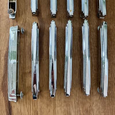 Ludwig 12 Imperial Bass Drum Lugs Vintage 70's image 1