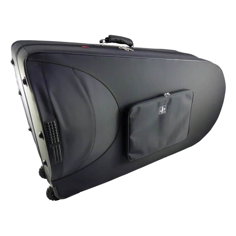 John Packer JP861 Professional Lightweight BBb Tuba Case w/Hard Wheels & Moveable Pads image 1