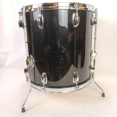 Ludwig 22,12,13,16 Rockers Drum Set 90s Vintage Black Cortex B/O Badges Bass/Tom image 18