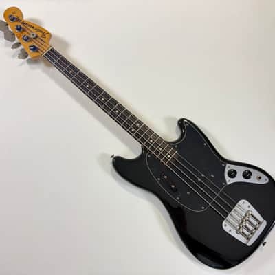 Fender Mustang Bass 1975 Black image 7