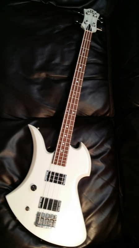 BC Rich Custom Shop Mockingbird Bass - LEFTY 1997 Glitter Rick White - Pearl image 1