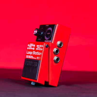 Boss RC-1 Loop Station 2014 - Present - Red image 4