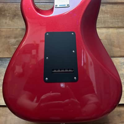 Fender American Ultra II HSS Stratocaster - Sinister Red w/ Hard Case image 12