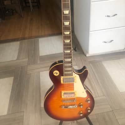 Epiphone Les Paul Standard 1992 Honey Tiger Stripe Sunburst image 2