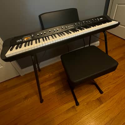 Korg SV1-88 Stage Vintage Digital Piano 2009 - Present - Black with White / Black Keys image 3