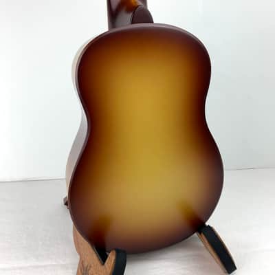 National Resophonic Triolian Concert Ukulele, 2020- RARE Headstock Shape image 9