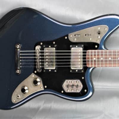 Fender Japan Jaguar JGS GMB ガンメタブルー Fender Japan Jaguar JGS GMB ガンメタブルー モダンでメタリックな