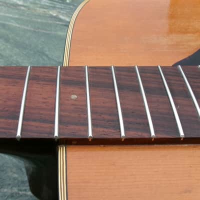 1971 Yamaha FG180 Red Label (New Frets Installed)+Yamaha Original Rocket Case image 20
