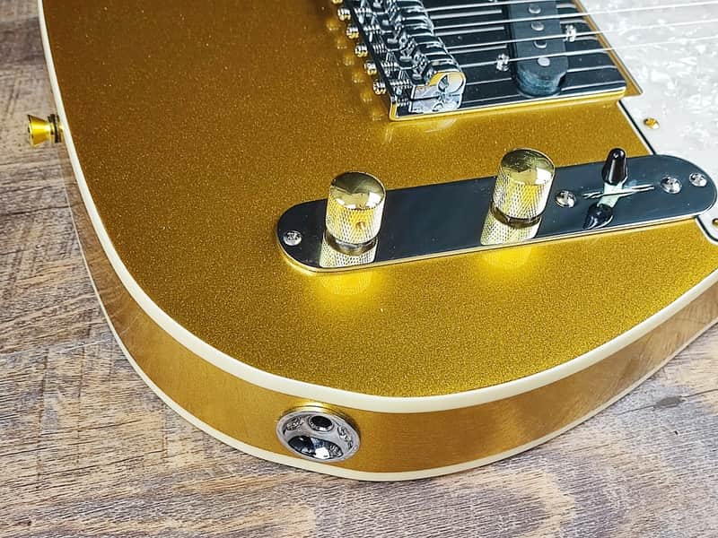 MyDream Partcaster Custom Built - Gold and Silver Babicz image 1