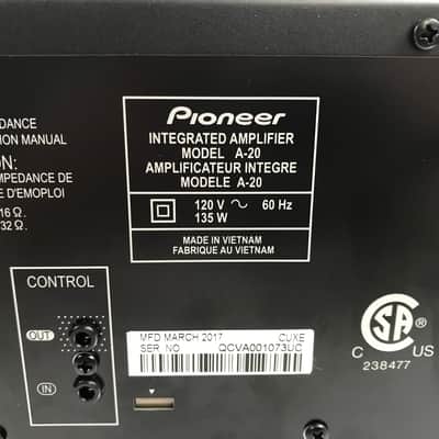 Pioneer Elite A20 A-20 2-Channel Integrated Amplifier Amp w/ Remote image 11