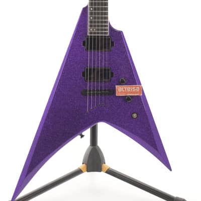 ESP USA Custom Shop Arrow V II FLBH  - Purple Sparkle imagen 1
