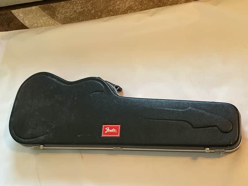 1990's Fender Red Label Molded Hardshell Stratocaster Telecaster Guitar Case No Key (Damaged Feet) image 1