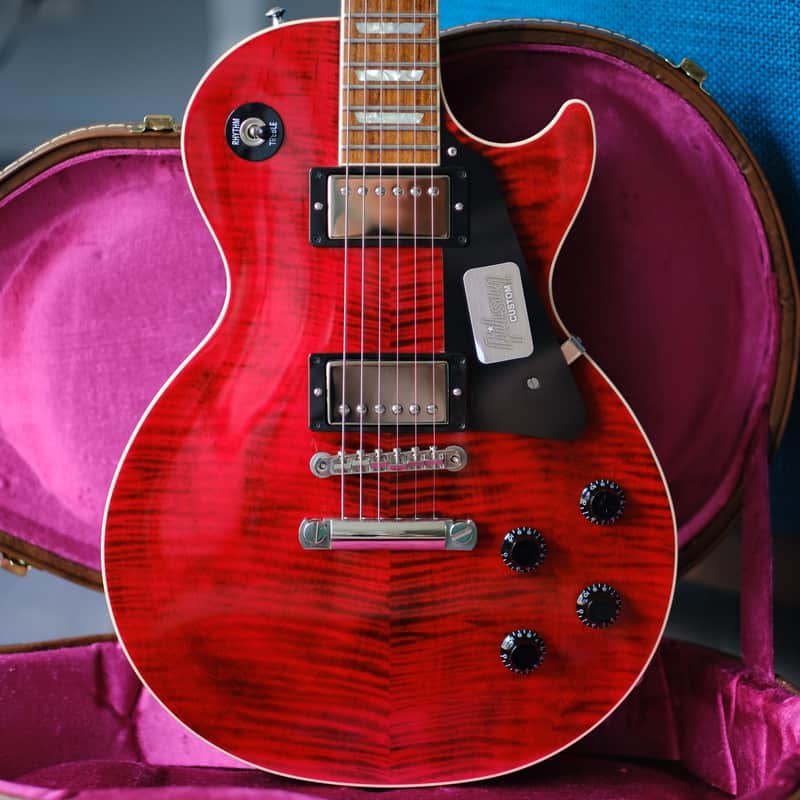 Gibson Custom Shop Les Paul Class 5 PSL 2017 - Fire Tiger image 1