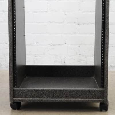 KK Audio 20U 20-Space Slanted Rolling Studio Rack Case w/ Extras #51443 image 4