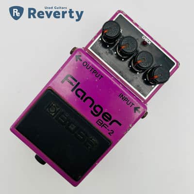 Boss BF-2 Flanger 1984-1990 (Green Label) Made In Japan | Reverb