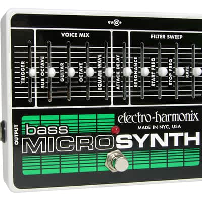 Electro-Harmonix BASS MICROSYNTH Analog/Synthesizer, 9.6DC-200 PSU included image 2