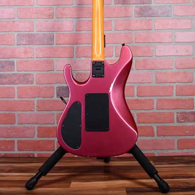 Kramer NightSwan Metallic Muted Pink MIJ 1987-1990 w/ Kramer Gig bag image 8