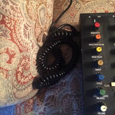DrumFire DF500 5 Part ANALOG Drum Synth W/ Tama TS100 PAD Classic 80s image 4