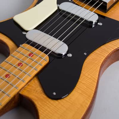 Hohner Zambesi 333 Solid Body Electric Guitar, made by Fenton-Weill (1962), period black hard shell case. image 17