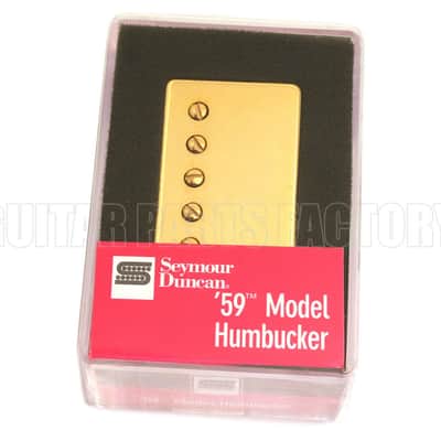 11101-05-GC4C Seymour Duncan 4-conductor SH-1b Gold Bridge '59 Humbucker Pickup