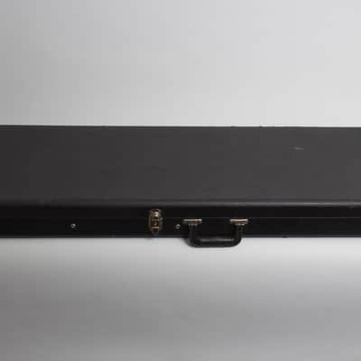 National Val-Pro 84 Solid Body Electric Guitar (1962), ser. #T-73971, black tolex hard shell case. image 11