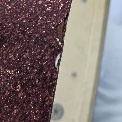 Ludwig Classic Series 22x14 Bass Drum Sparkling Burgundy Pearl image 8