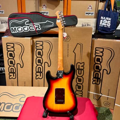Mooer MSC10 PRO HSS Sunburst  (Tortoise Pickguard) image 9