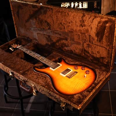 PRS DGT 10-Top Electric Guitar with Bird Inlays Tri Color Sunburst Korina Back, Flamed Maple Neck, Zirocote Fretboard 8394 image 20