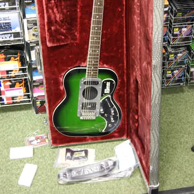 Burns Steer electro acoustic guitar & case (Billy Bragg) imagen 13