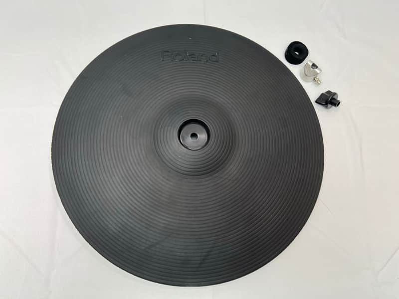 Roland CY14C Crash V-Cymbal V Drum Trigger CY-14C Black Bottom image 1