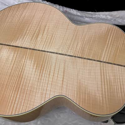 NEW ! Gibson SJ-200 Standard - Custom Shop - Dealer Select - Super RARE - Blue Top - Authorized Dealer - AAAAA Flamed Natural Maple Back & Sides - G07206 image 11