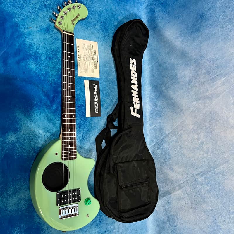 FERNANDES ZO-3 　サーフグリーン Fernandes ZO-3 mini travel guitar 2000s Surf Green W/Gigbag