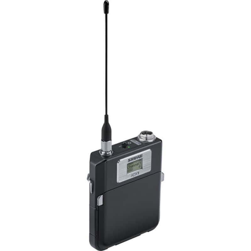 Shure ADX1 Axient Digital Bodypack Transmitter - G57 Band - TA4F connector image 1