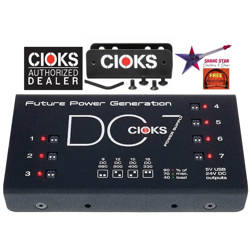 CIOKS DC7 + GRIP V2 WATCHLIST OFFER! Bracket For Mounting to Pedaltrain Boards image 1