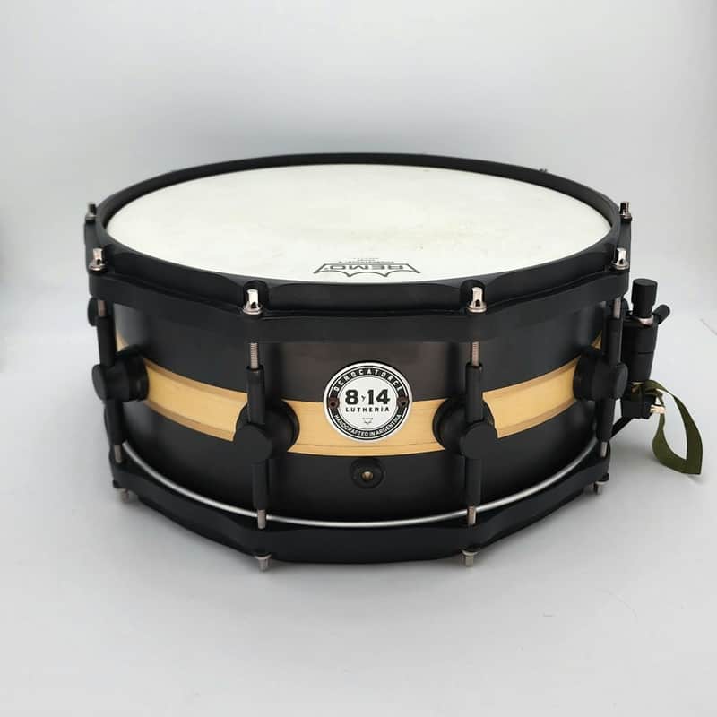 Used Ocho Catorce Custom Maple Snare Drum 14x6 w/Bag - Very | Reverb